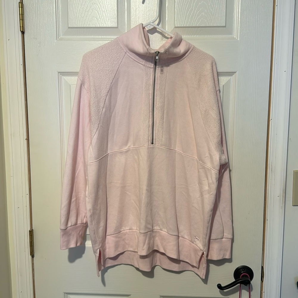 PINK Victorias Secret 1/4 zip hoodie